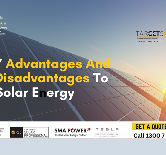 Advantages And Disadvantages To Solar Energy