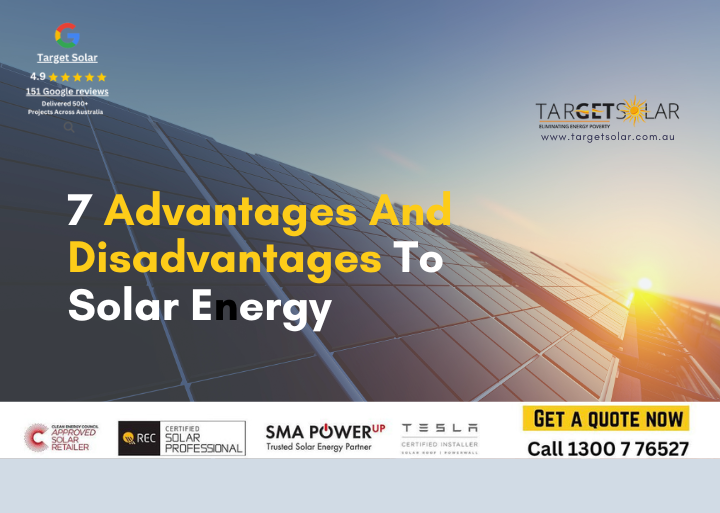 Advantages And Disadvantages To Solar Energy