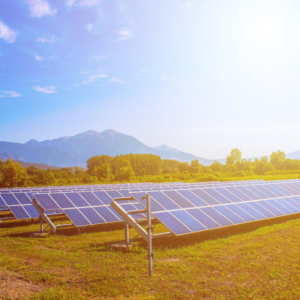 Solar Farming in Australia with inverter