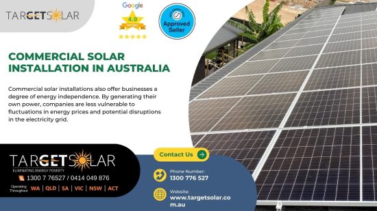 Commercial Solar Installation in Australia